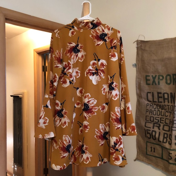 Mustard Yellow Dee Elly mini dress - Picture 1 of 4